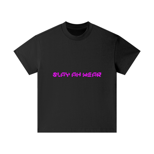 Slay'ah'wear, Pure Cotton Essential Kids T-Shirt, for girls.