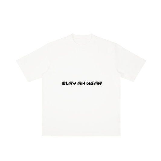 Slay'ah'wear, Vintage Wash Drop Shoulder T-shirt, for women.